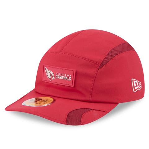 Men's New Era Cardinal Arizona Cardinals 2025 Sideline Runner Adjustable Hat