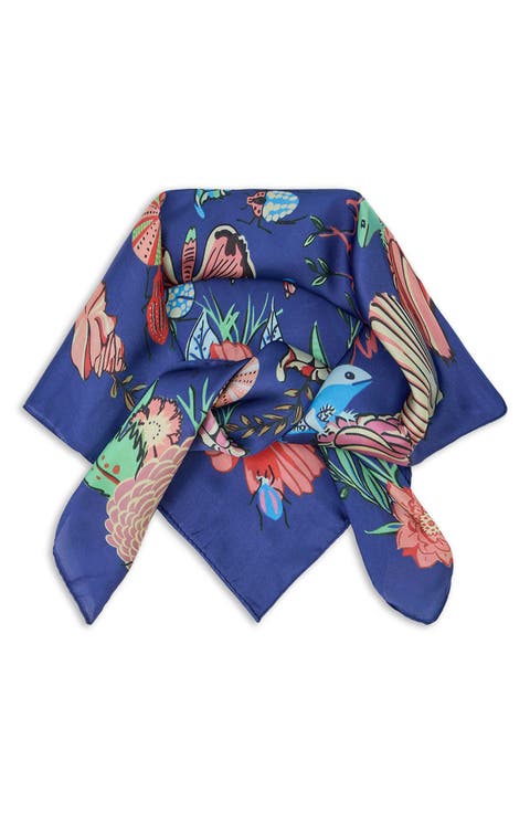 Motif Satin Bandana