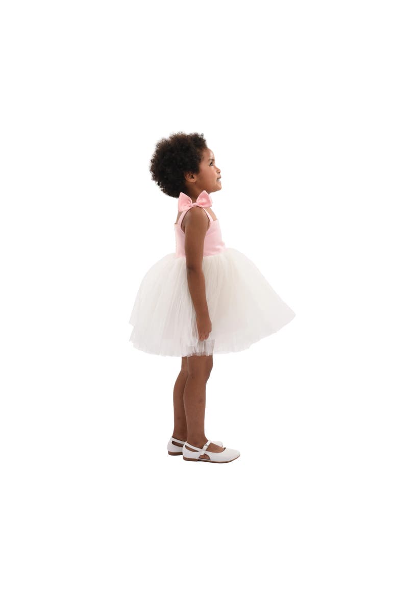 Bodice Dress with Tulle Skirt, Alternate, color, Pink