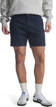 Mavi Jeans Nate Flat Front Seersucker Shorts
