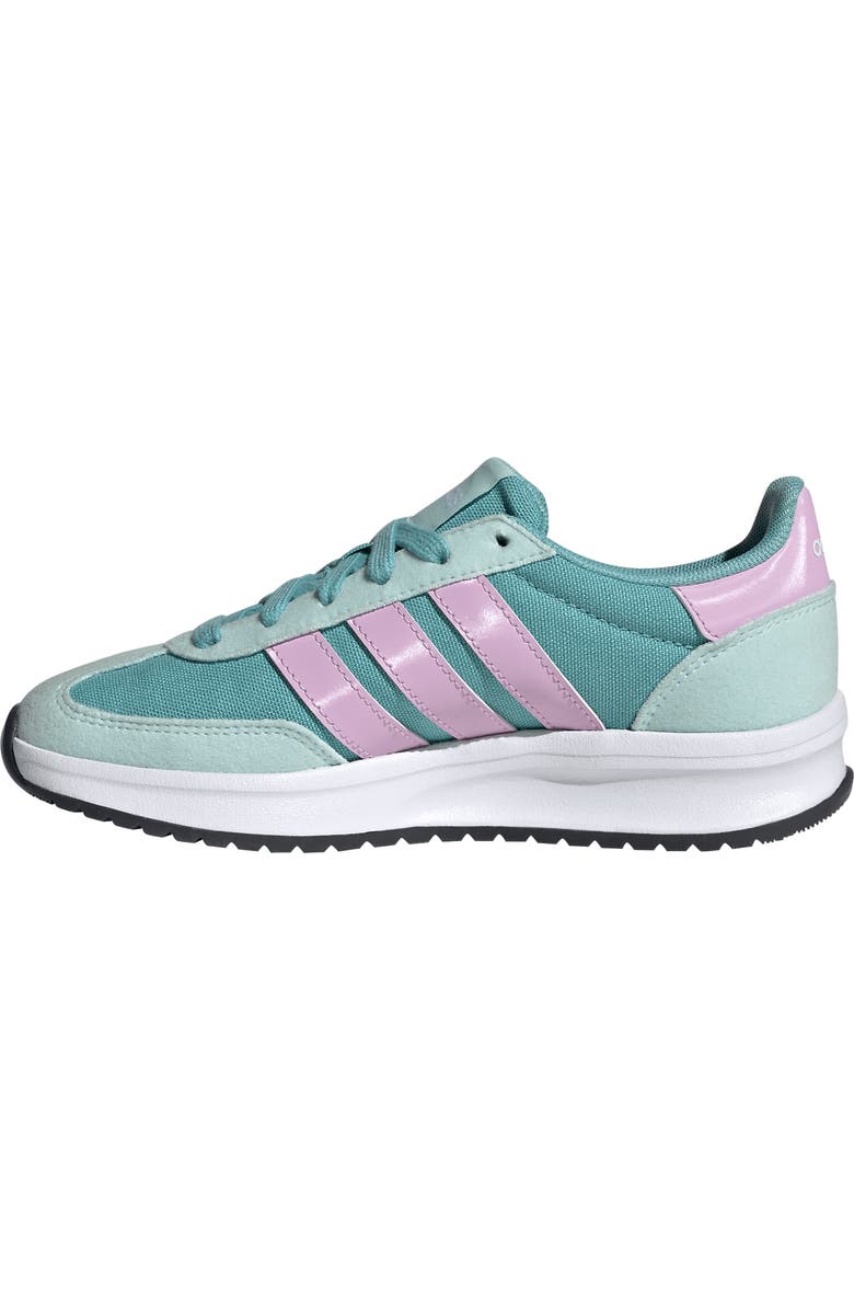 adidas Kids' Run '70s Sneaker, Alternate, color, Mint/ Lilac/ Halo Mint