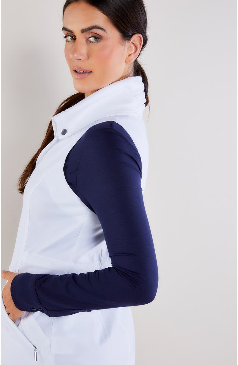 Anatomie Delaney Travel Vest, Main, color, White