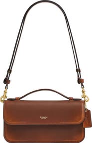 COACH Elora Refined Leather Top Handle Bag