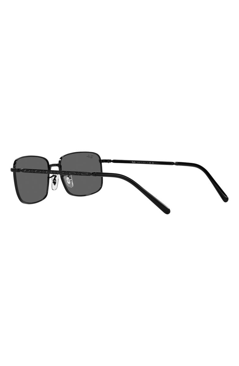 Ray-Ban 60mm Rectangular Sunglasses, Alternate, color, 