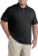 B+T Essentials Big & Tall Solid Golf Polo Shirt