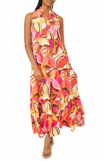 Halogen® Sleeveless Tiered Maxi Dress