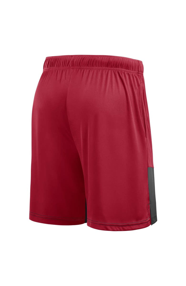 FANATICS Men's Fanatics Red/Pewter Tampa Bay Buccaneers Big & Tall Best of the Best Performance Shorts, Alternate, color, Red