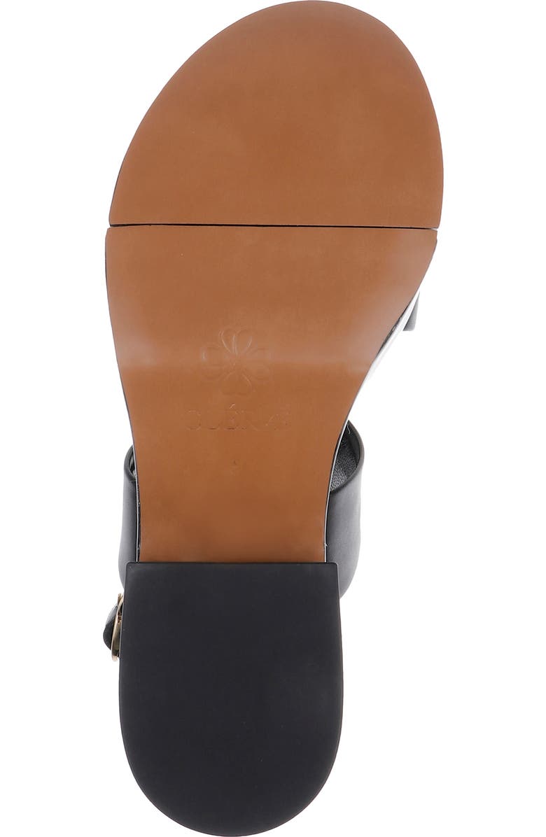 CLERAE Coraj Platform Sandal, Alternate, color, Black Leather