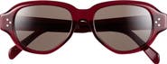 CELINE Three Dots Geometric Sunglasses