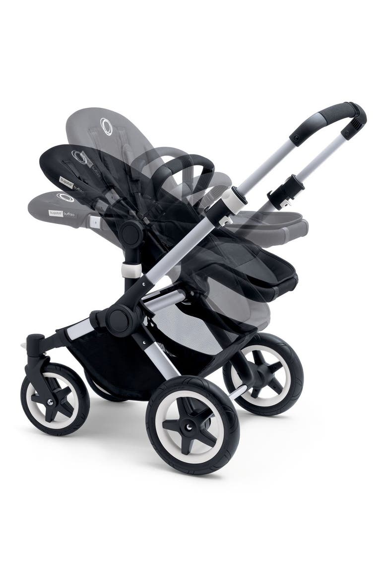 'Buffalo' Aluminum Frame Stroller Base, Alternate, color, ALUMINUM/ BLACK