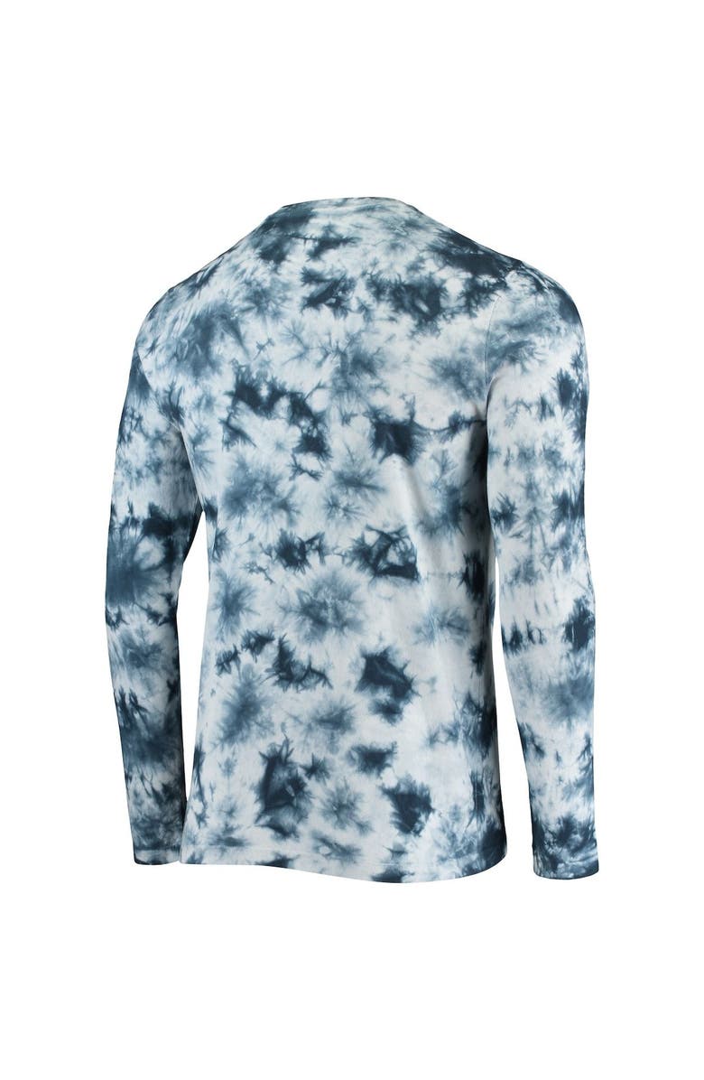 New Era Men's New Era Navy Chicago Bears Tie-Dye Long Sleeve T-Shirt, Alternate, color, Navy