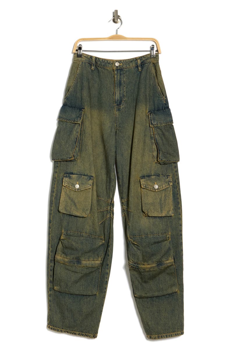 AFRM LOS ANGELES Parker Baggy Cargo Jeans, Alternate, color, 