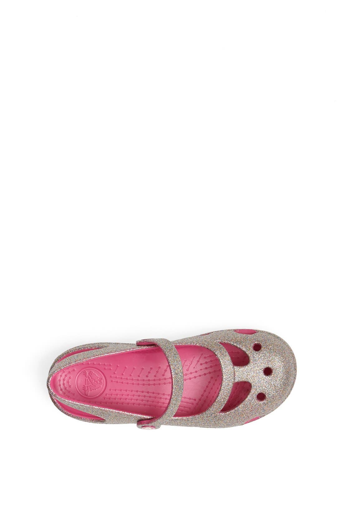CROCS™ 'Shayna' Sandal, Alternate, color, MULTI/  FUCSHIA
