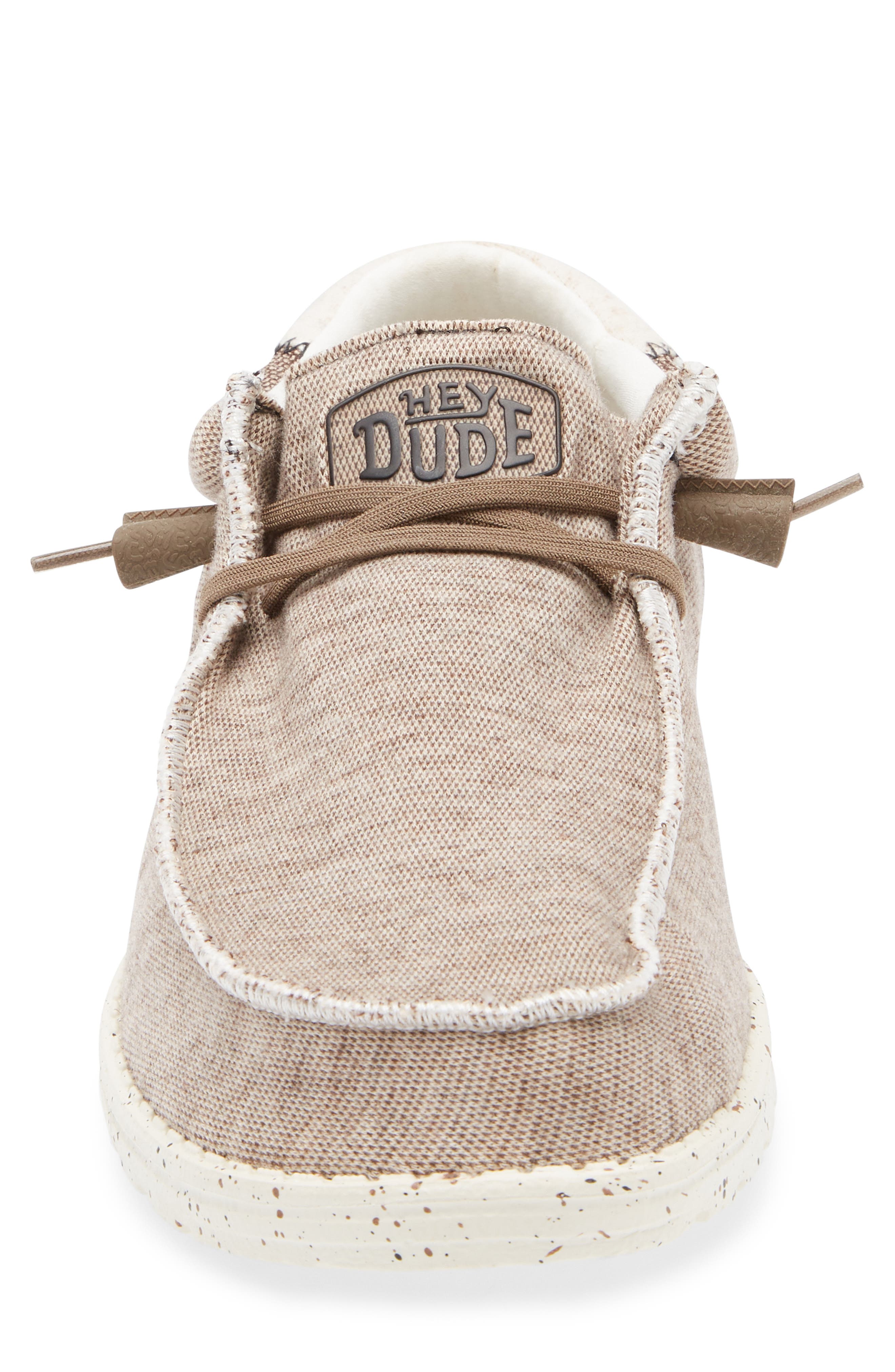 Wally Stretch Lace-Up Shoe, Alternate, color, TEAK