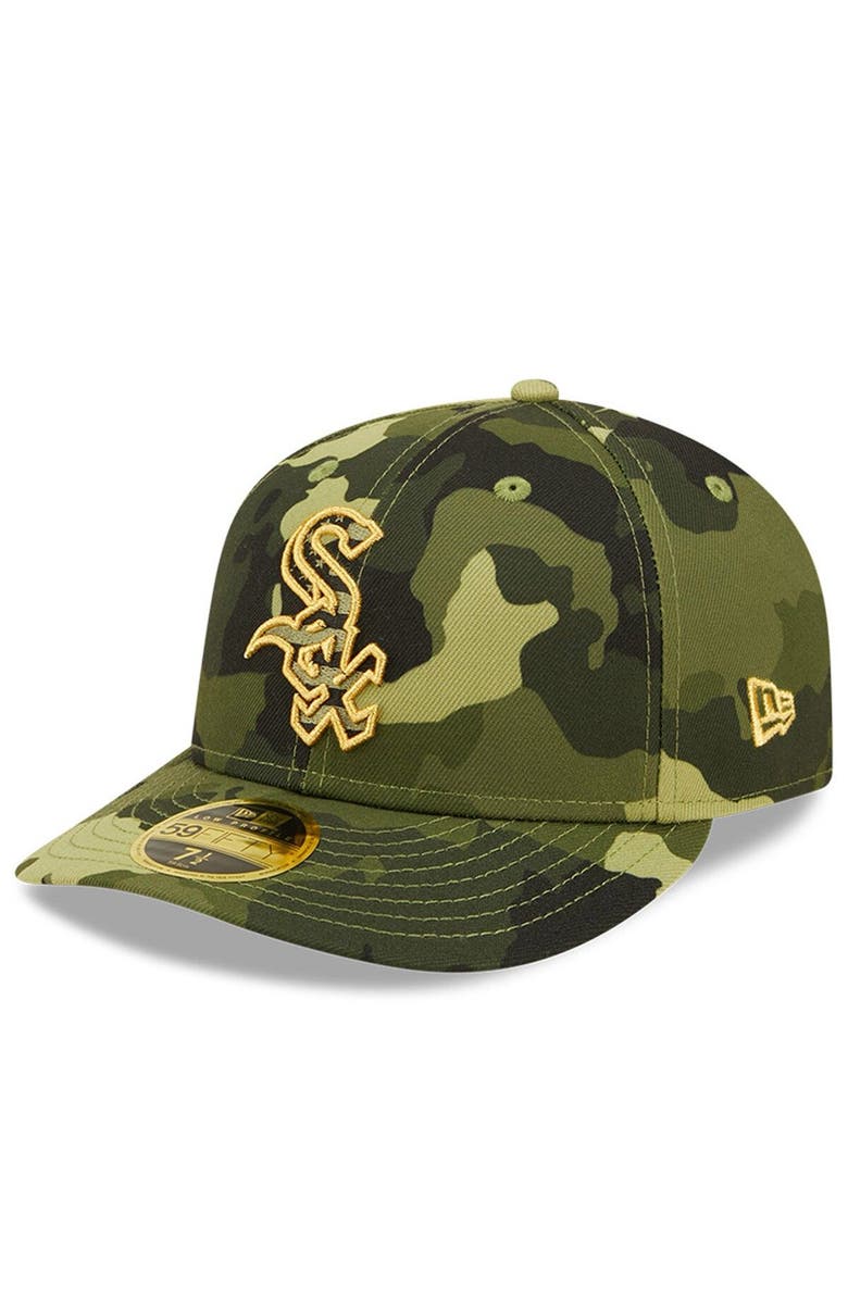 New Era Men's New Era Camo Chicago White Sox 2022 Armed Forces Day On-Field Low Profile 59FIFTY, Alternate, color, Camo
