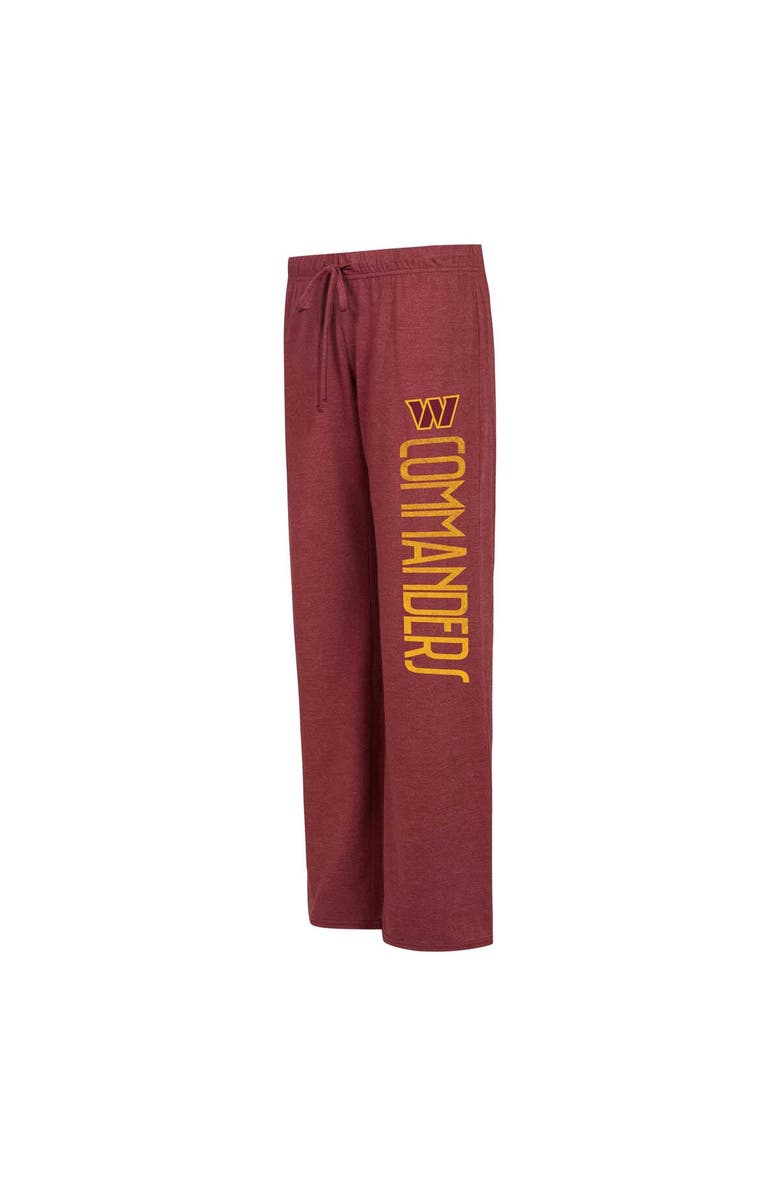 CONCEPTS SPORT Women's Concepts Sport Burgundy/Gold Washington Commanders Muscle Tank Top & Pants Lounge Set, Alternate, color, 