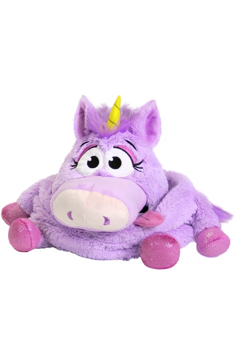Tummy Stuffers Unicorn Purple Kids Soft Magical Character Companion, Alternate, color, Multicolored