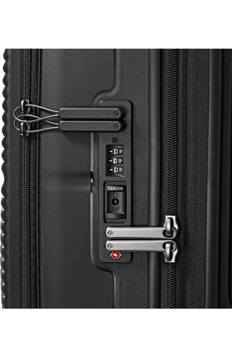 Samsonite Paralux Expandable Medium Spinner, Alternate, color, Black