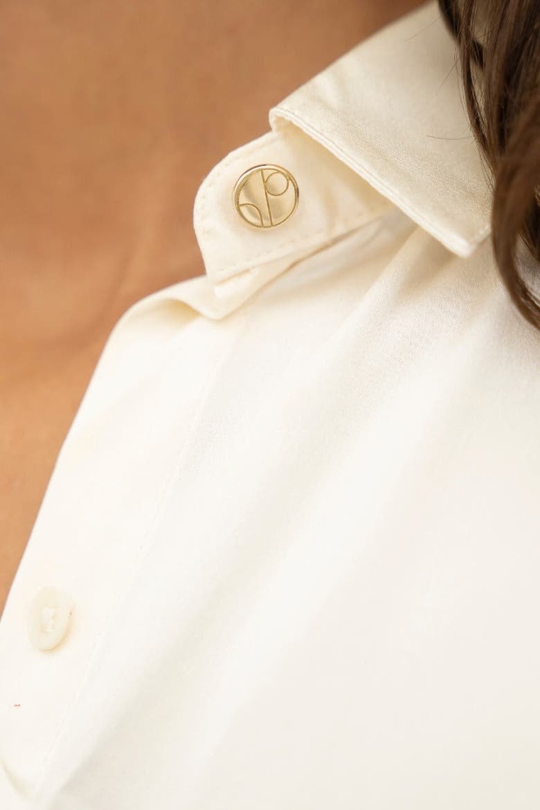Kobe Blouse, Alternate, color, Pearl