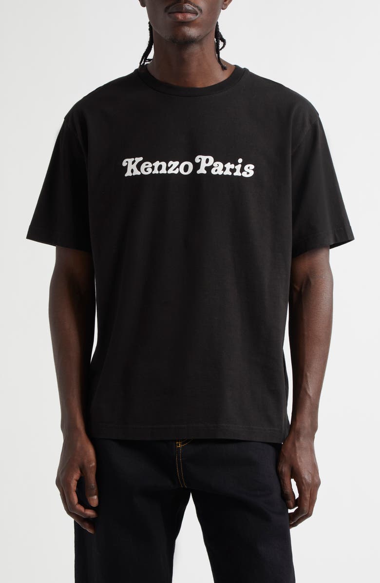 KENZO Verdy Market Oversize Cotton Graphic T-Shirt, Main, color, 