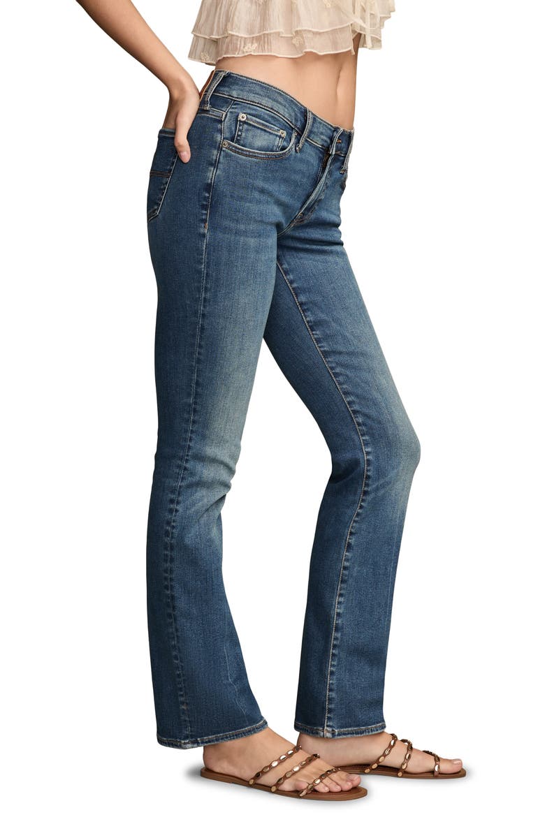Bootcut Jeans, Alternate, color, WADING WASH