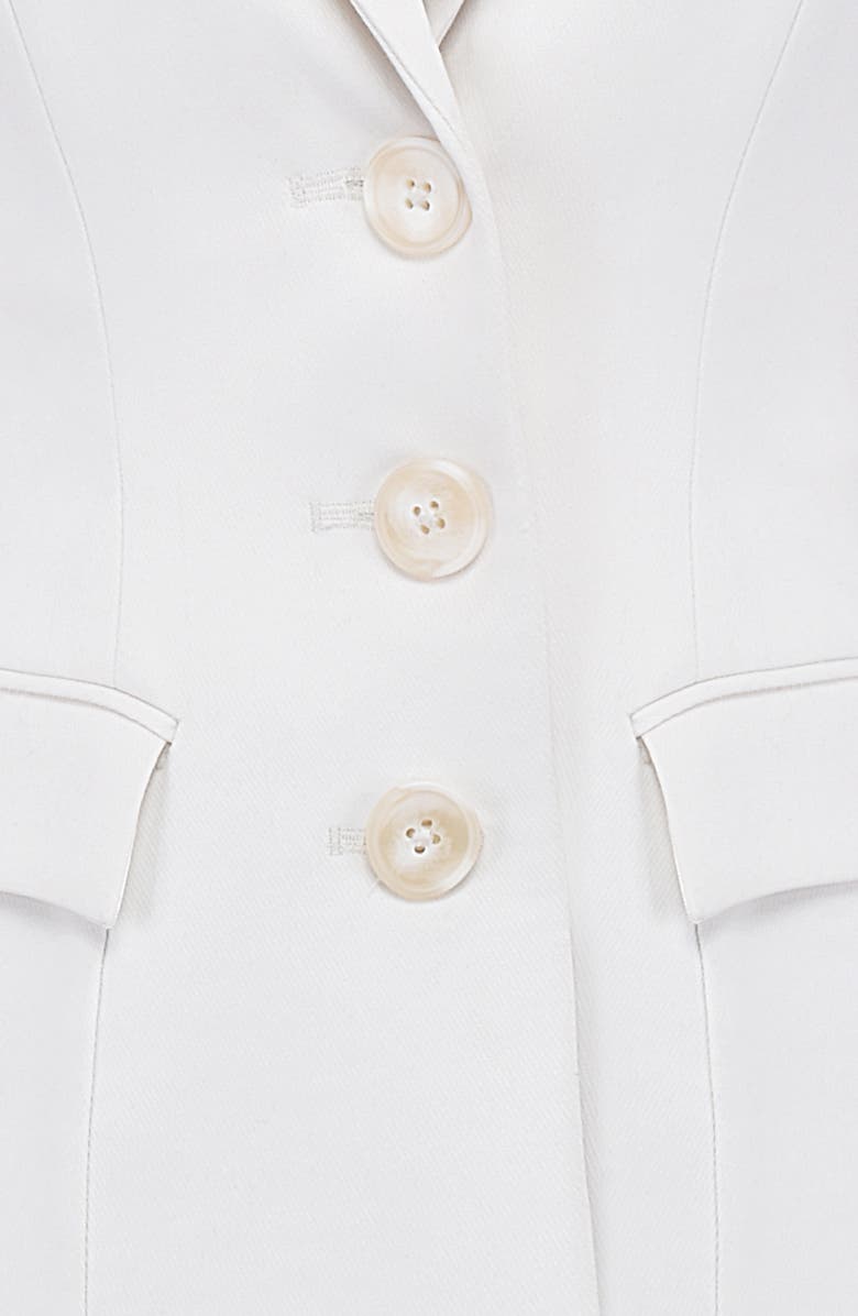 HOUSE OF CB Sariah Stretch Twill Blazer, Alternate, color, Ivory