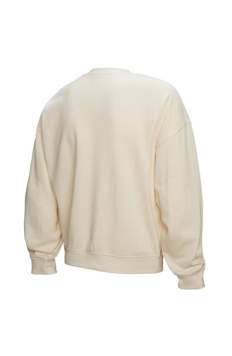 Mitchell & Ness Women's Mitchell & Ness Gold Los Angeles Lakers Hardwood Classics Pullover Sweatshirt, Alternate, color, Cream