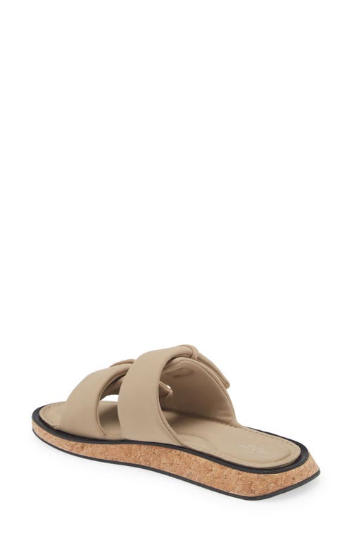 Rag & Bone Women's Parque Cork-heel Slide Sandals In Light Sand