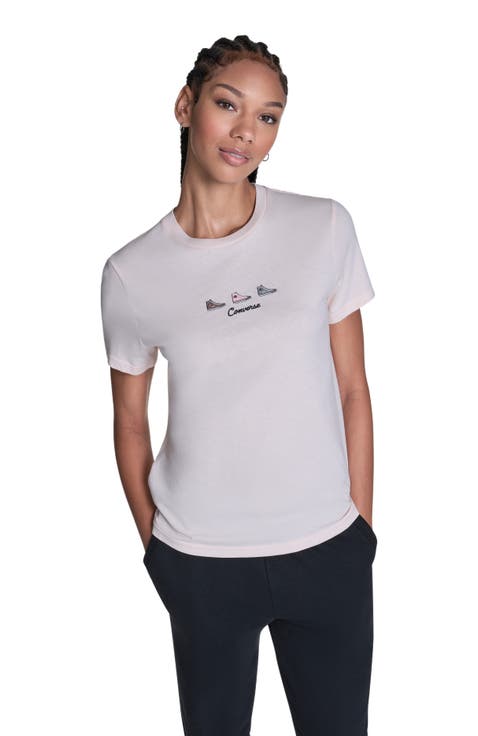 Trio Embroidered T-Shirt