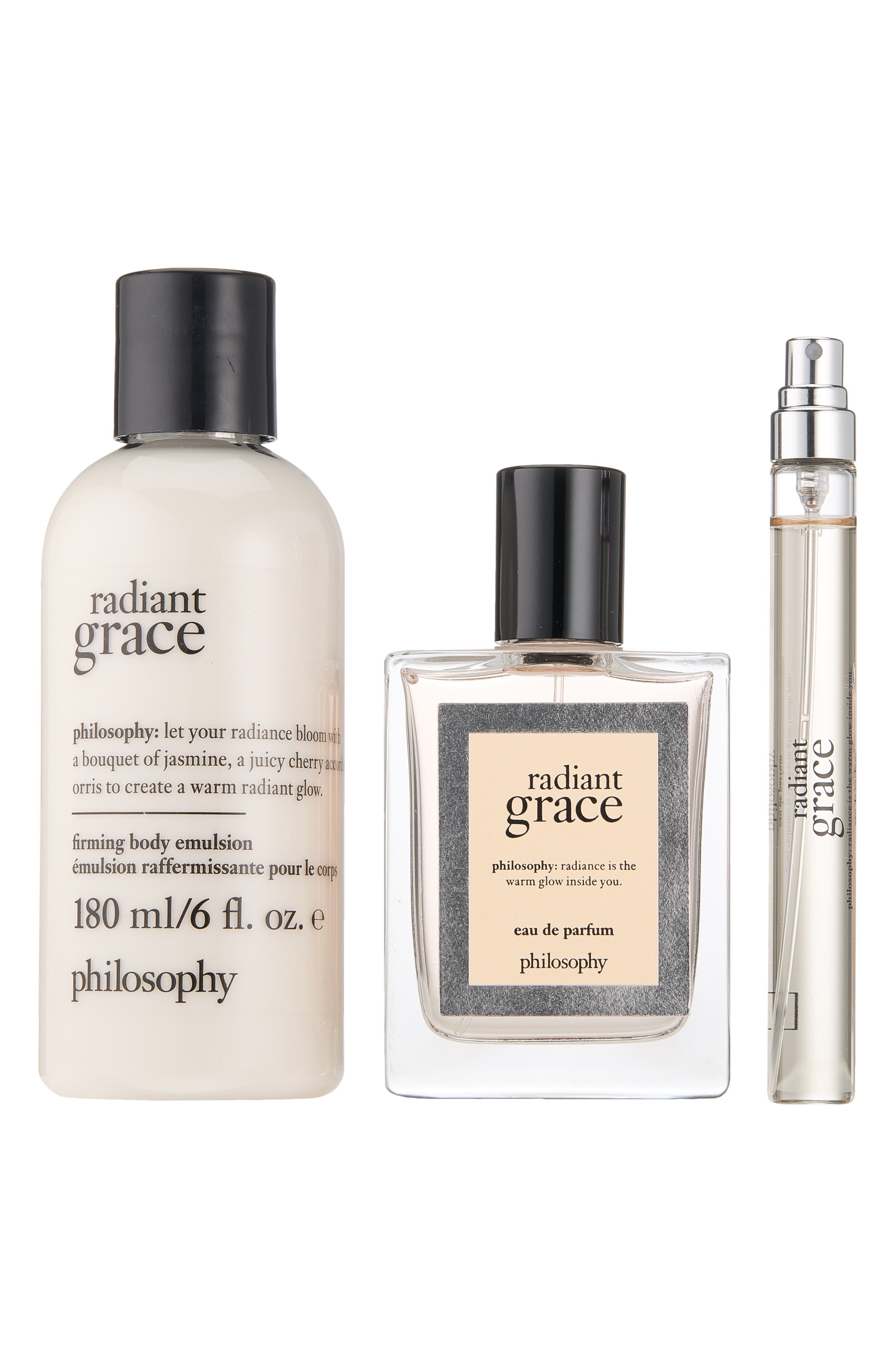 radiant grace fragrance set