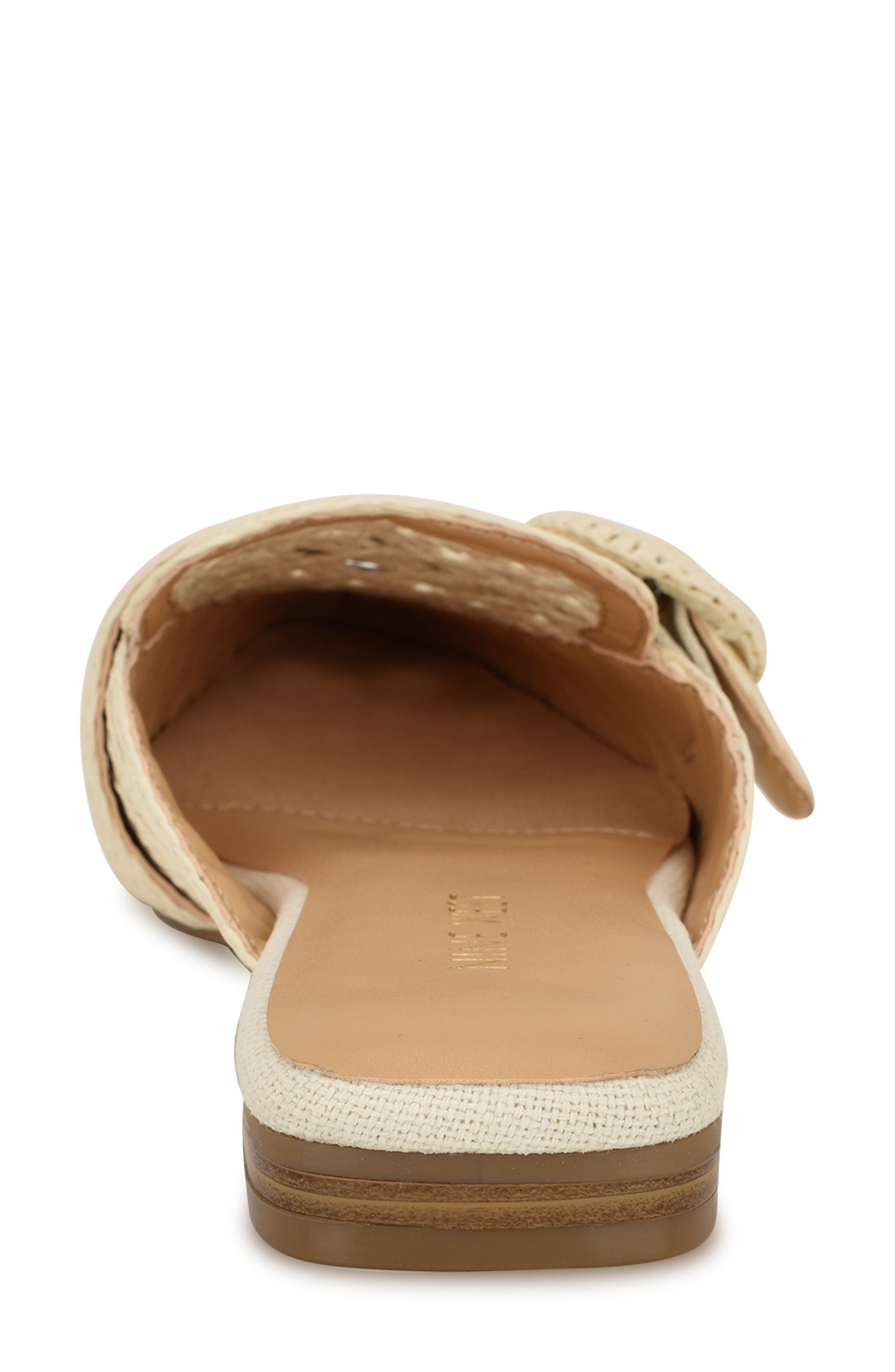 Caspe Woven Mule, Alternate, color, IVORY
