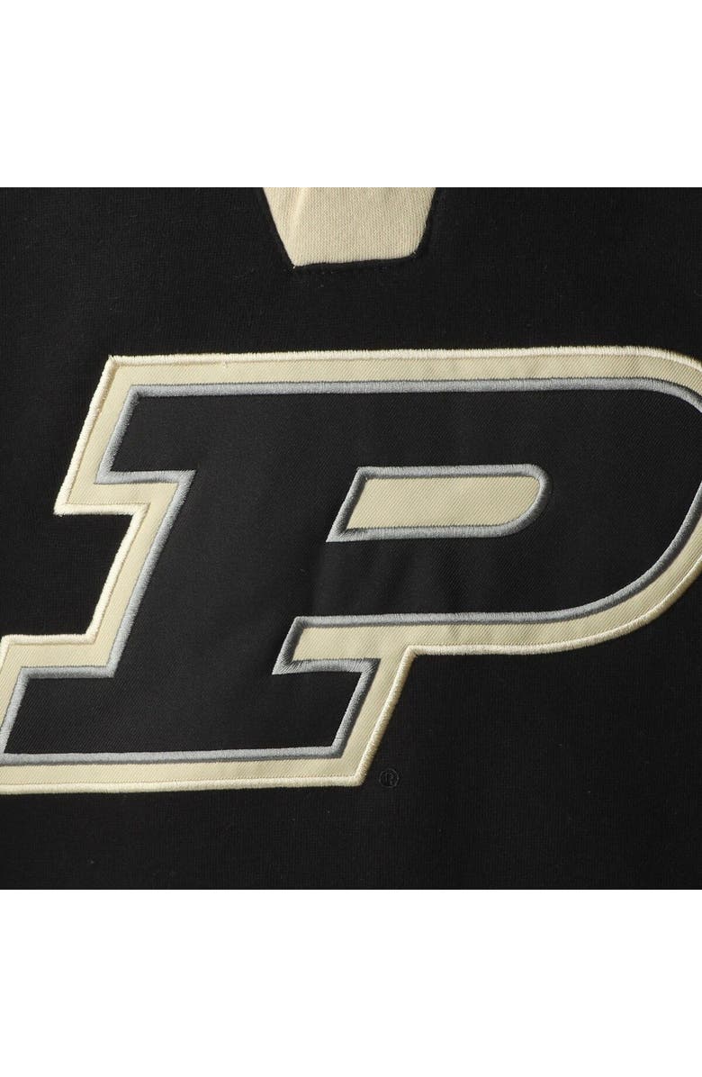 COLOSSEUM Men's Colosseum Black Purdue Boilermakers 2.0 Lace-Up Pullover Hoodie, Alternate, color, Black