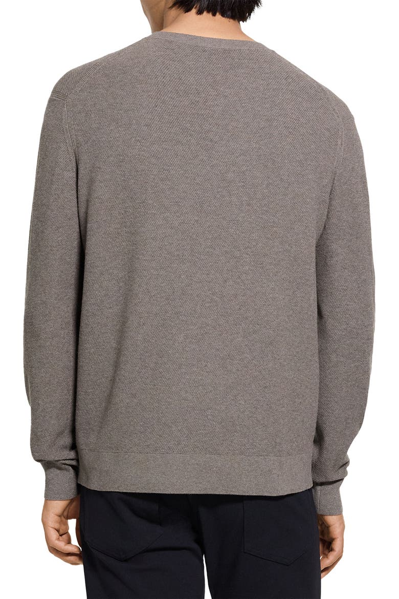 Riland Crewneck Sweater, Alternate, color, MOREL MELANGE