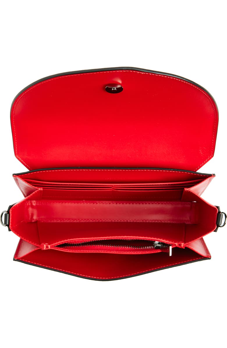 Christian Louboutin Funky Empire Leather Wallet on a Strap, Alternate, color,