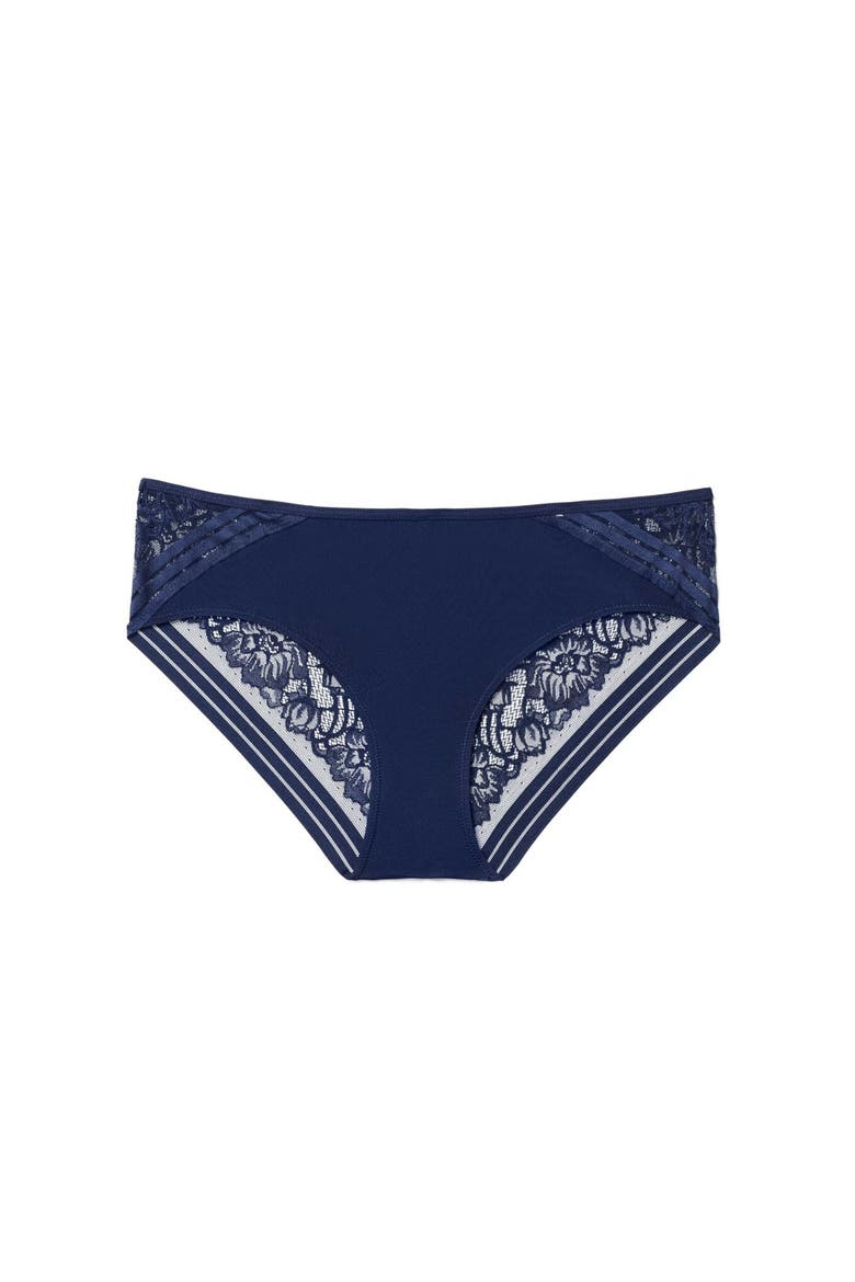Amellia Cheeky Panties, Alternate, color, Dark blue