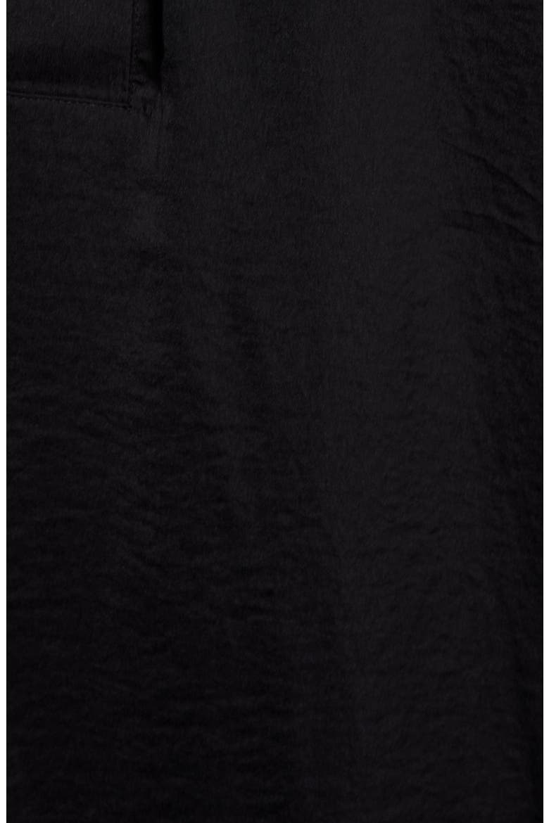 Soft Trench Duster Jacket, Alternate, color, BLACK