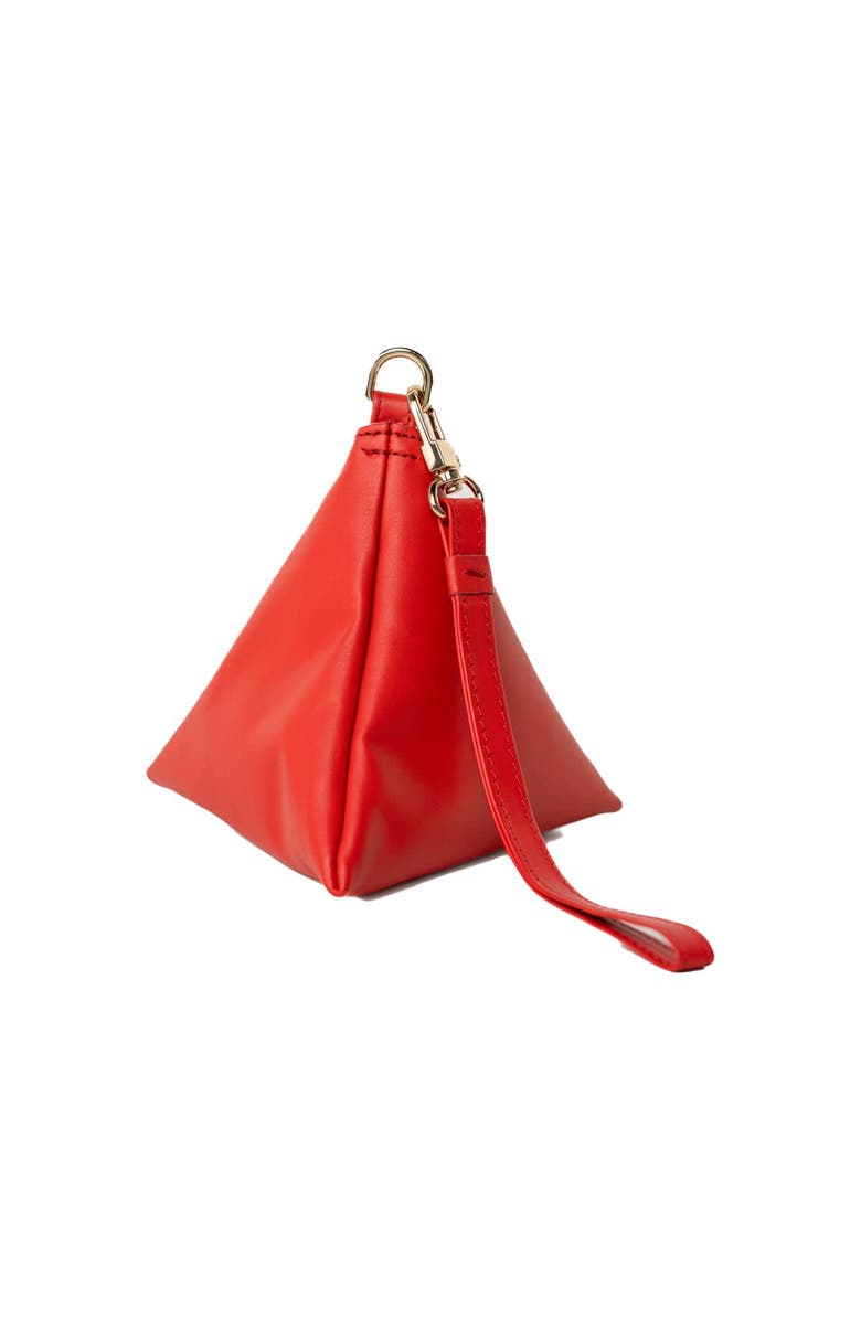 LUSSO Chicago Bulls Rhea Dumpling Wristlet, Alternate, color, Red