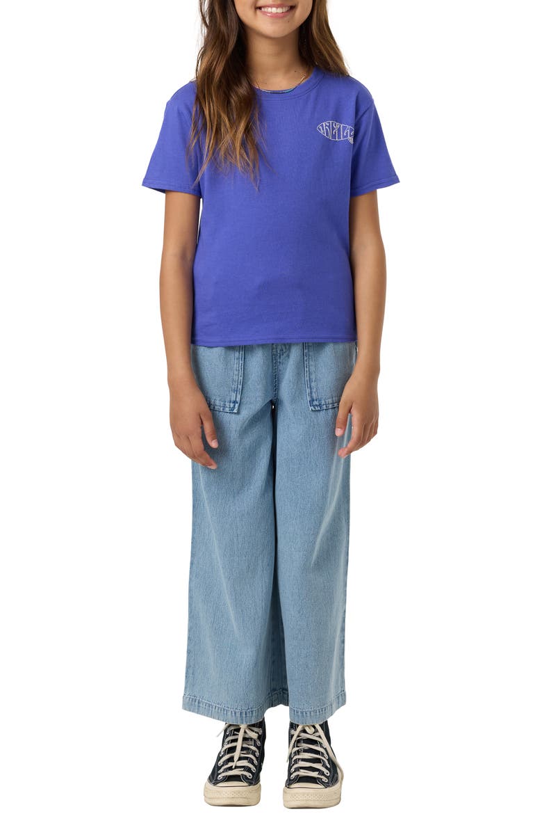 Kids' Board Angie Graphic T-Shirt, Alternate, color, ROYAL