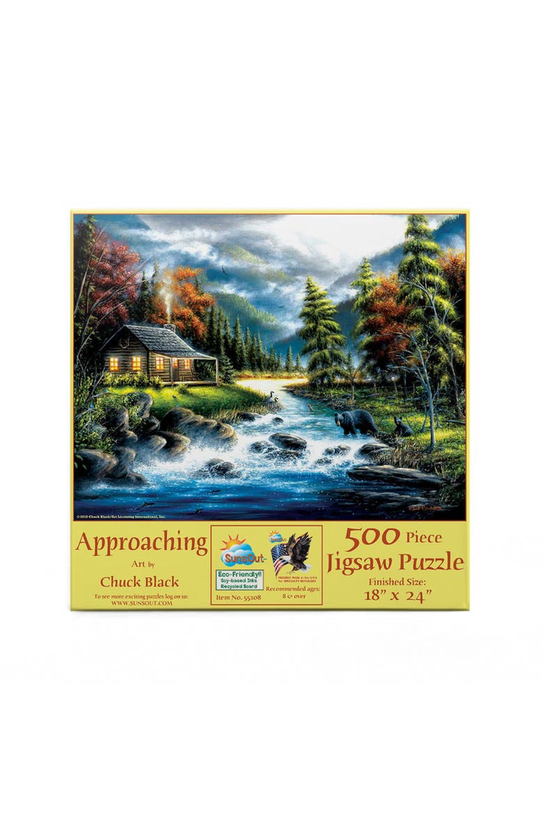 Sunsout Approaching 500 piece Jigsaw Puzzle for Adults, Alternate, color, Multicolor