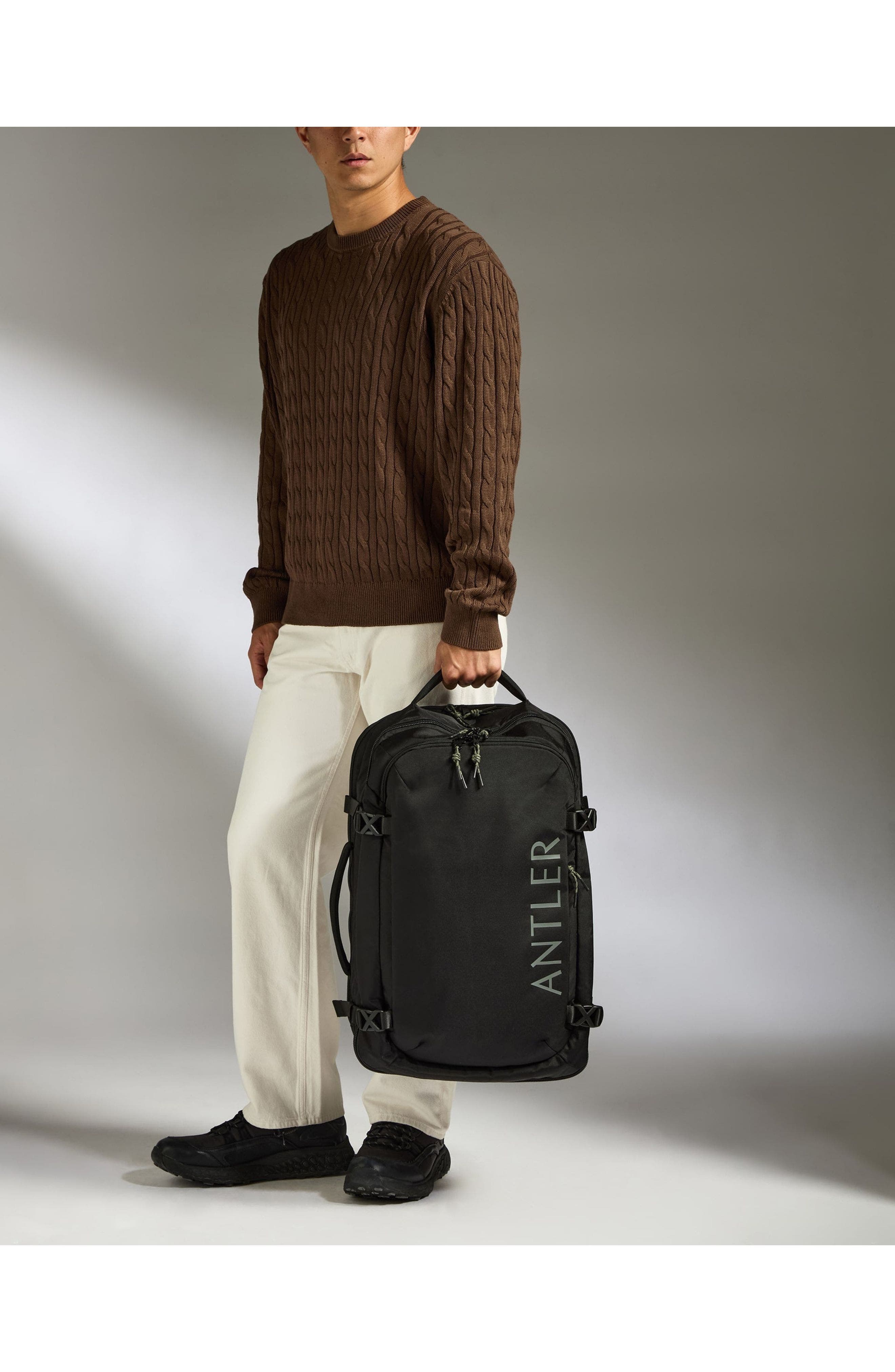 antler travel backpack Discovery 60L Hybrid Duffle in Mustard Yellow the Essenti. Antler | Discovery Bag Backpack