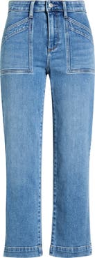 PAIGE Quincy Ankle Straight Leg Jeans