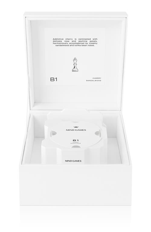 Mind Games B1 White King Cherry Sandalwood Luxury Candle, 10 Oz. In No Color