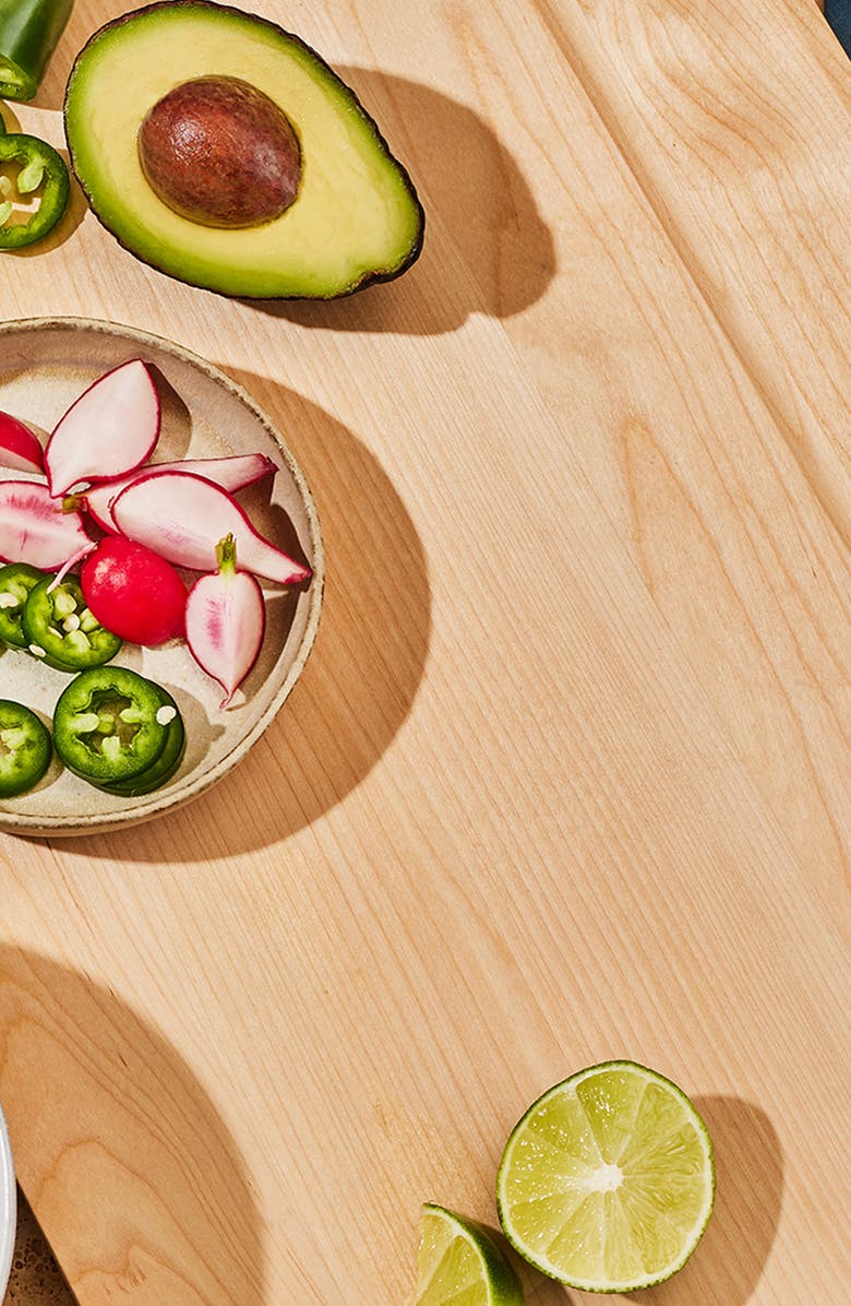 CARAWAY Large Birch Cutting Board, Alternate, color, Brown