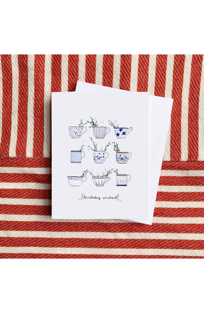 Ramus & Co Happy Birthday Greeting Card Pack (3ct) "Birthday Wishes Tea", Alternate, color, Multi-Pack