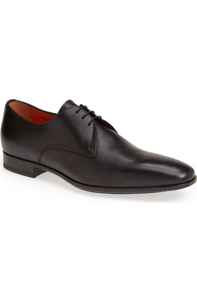 Santoni 'Walden' Plain Toe Derby, Main, color,