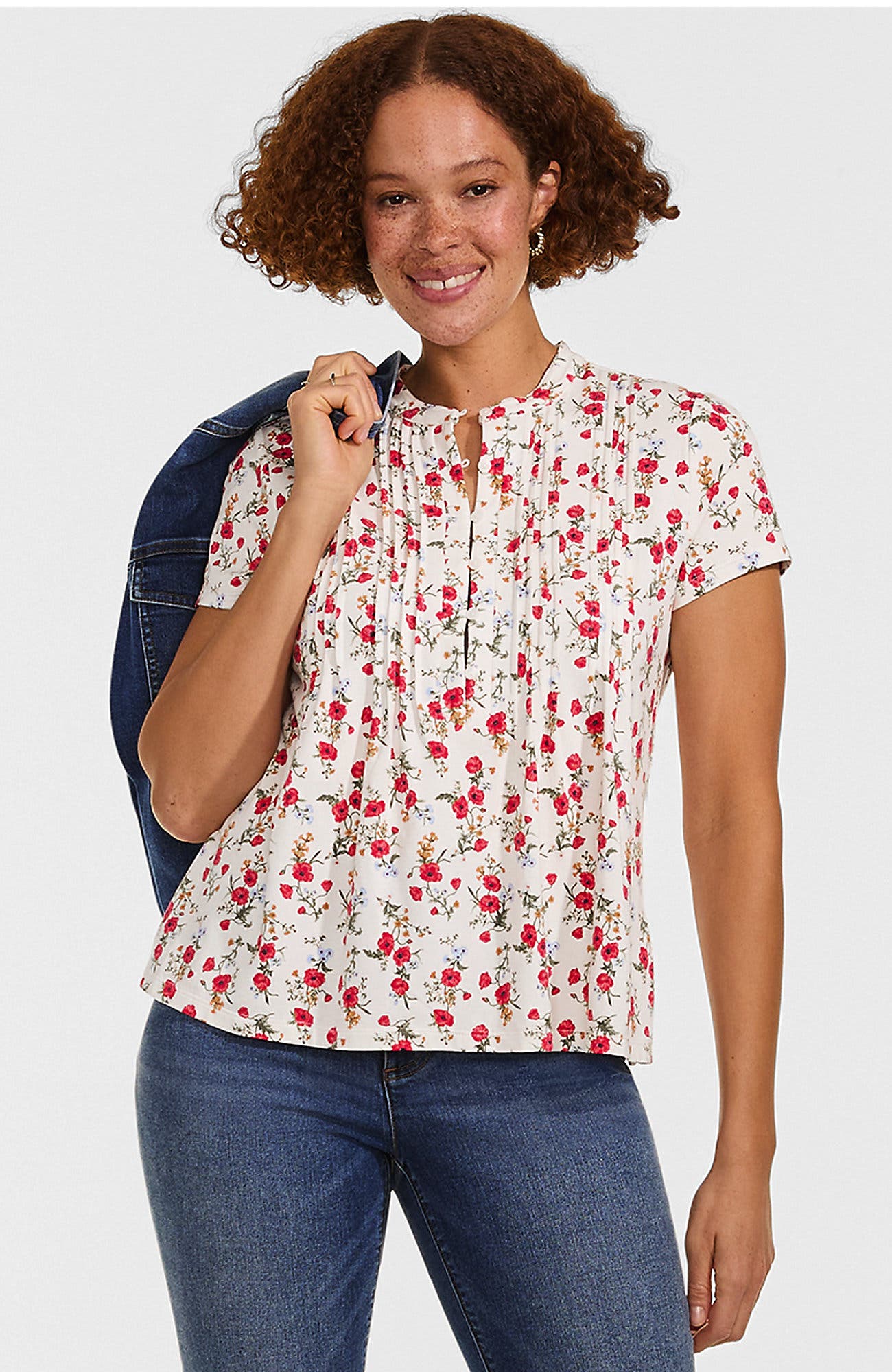 Ivory Mini Poppy Floral