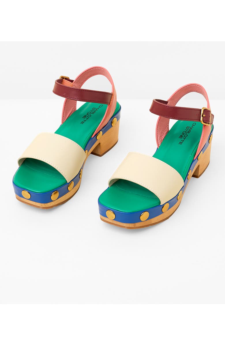 Charlotte Stone Allie Clog Sandal, Main, color, Bondi