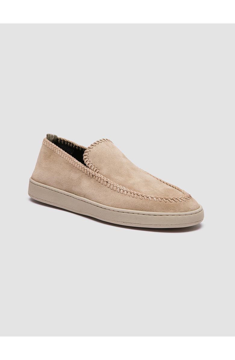 Officine Creative Herbie 011 Suede Loafers, Alternate, color, Camel