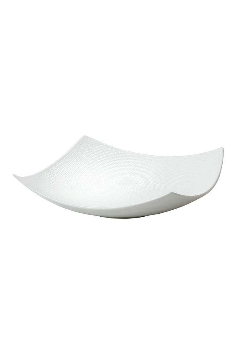 Gio Sculptural Bone China Bowl, Alternate, color, WHITE