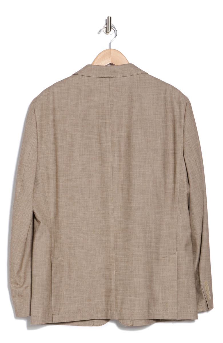 Calvin Klein Notch Lapel Sport Coat, Alternate, color, Tan